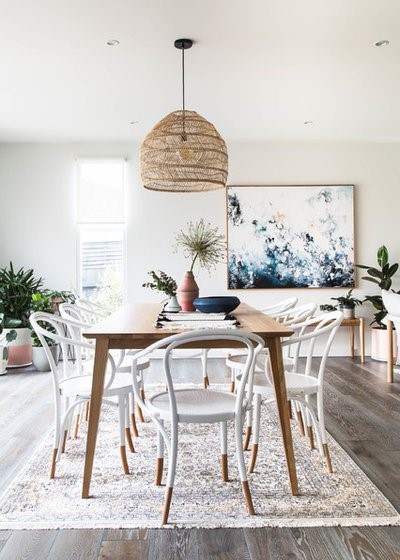 Scandinavian Dining Room by Bask Interiors